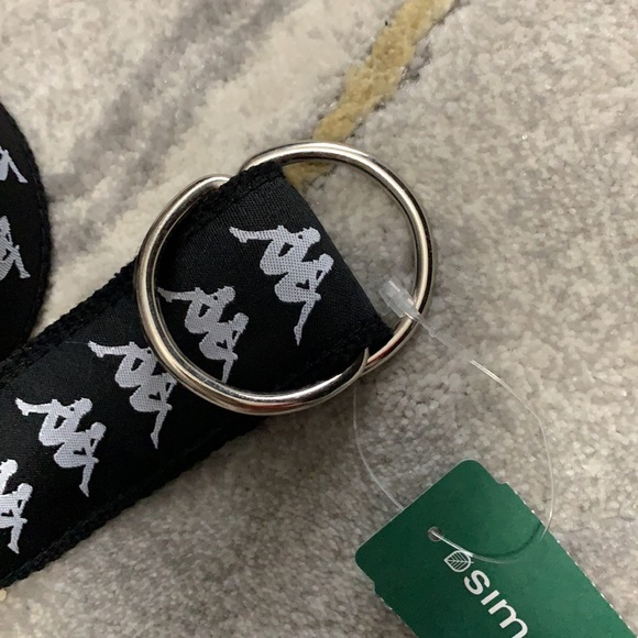 Kappa Adjustable Black Belt - Vintage Style - Picture 3 of 3